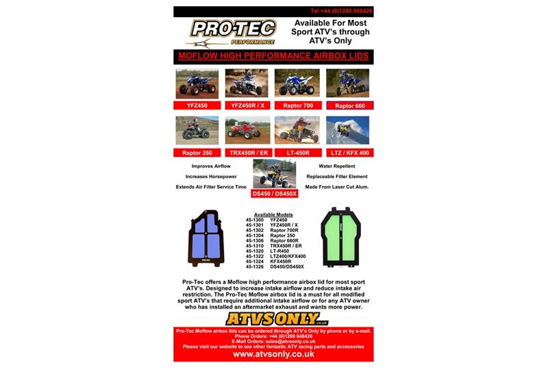 ATVs Only_Pro-Tec