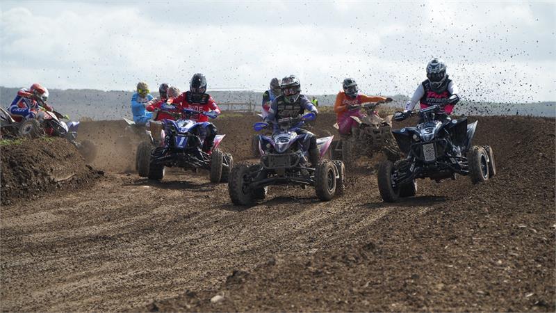 British Quad Championship R1 first corner