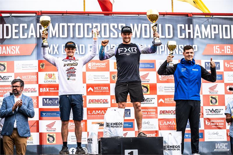 EMX R4 Poland podium