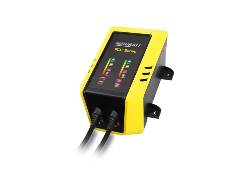 Motobatt dual bank charger