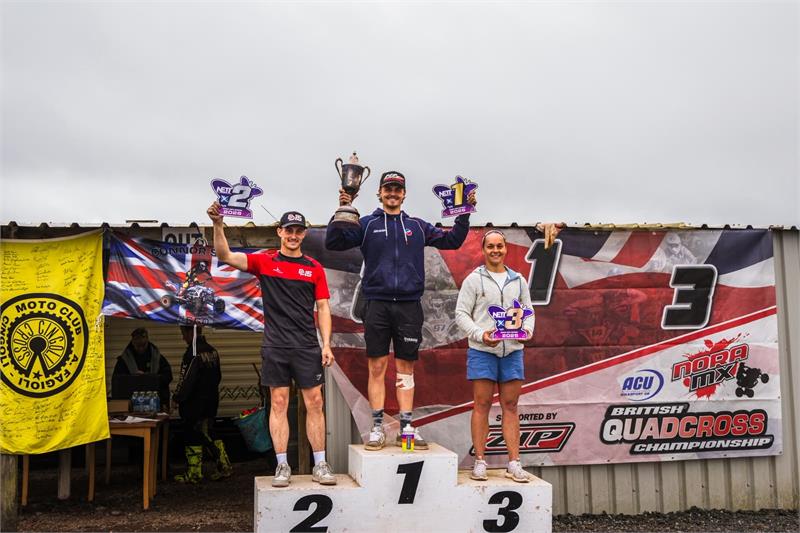British QX Championship R4 podium