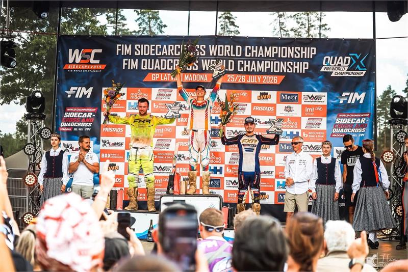 World QX Championship 2026 R7 podium